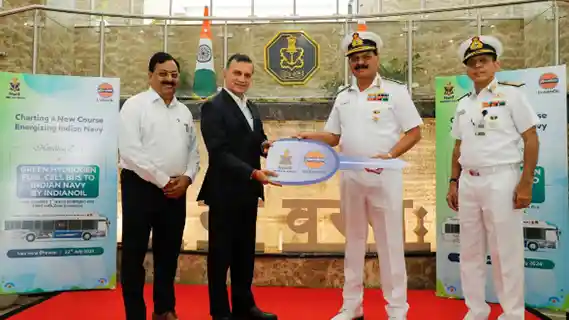 National Green Hydrogen Mission to indian Navy