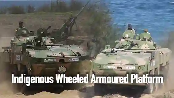 WhAP 8×8 wheeled armoured platform