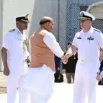 Defense Minister Shri Rajnath Singh visits Naval Surface Warfare Centre in US