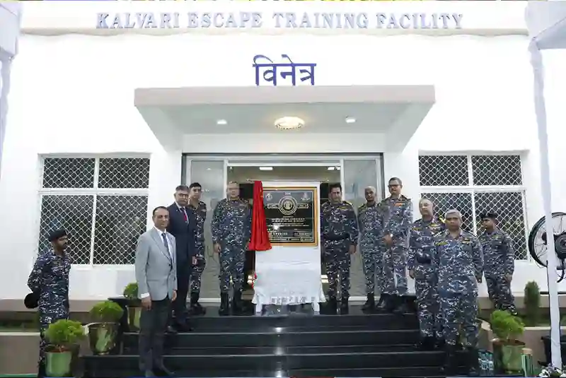 Submarine escape training facility-Vinetra Commissioned in Visakhapatnam