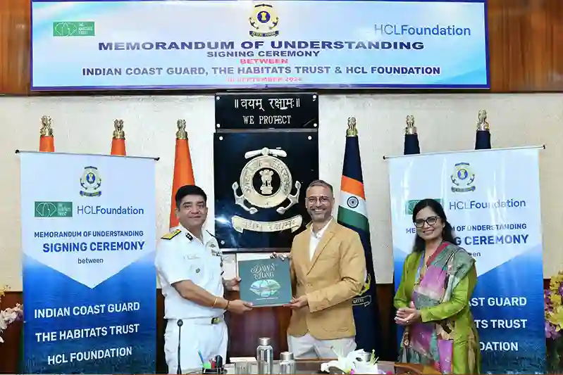 ICG inks MoU with key environmental foundations to Combat Marine Pollution & Protect Biodiversity