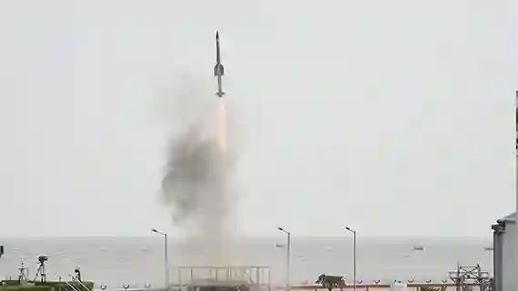 DRDO & Indian Navy successfully flight test Vertical Launch Short Range Surface-to-Air Missile off Odisha coast