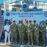 INDIAN NAVY'S FIRST TRAINING SQUADRON DEPARTS MANAMA, BAHRAIN