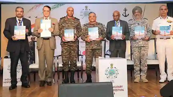 CDS Gen Anil Chauhan inaugurates the 2nd Edition of Indian Military Heritage Festival