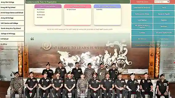 INDIAN ARMY LAUNCHES EKLAVYA ONLINE DIGITAL PLATFORM FOR OFFICERS’ TRAINING