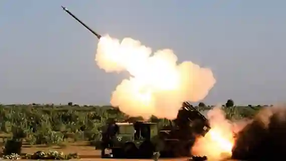 DRDO successfully completes Flight Tests of Guided Pinaka Weapon System