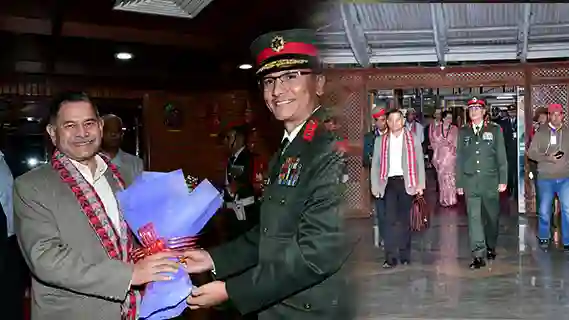 GENERAL UPENDRA DWIVEDI, CHIEF OF ARMY STAFF EMBARKS ON A VISIT TO NEPAL