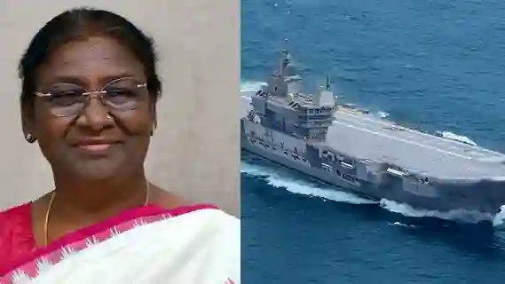 THE HON'BLE PRESIDENT OF INDIA, SMT DROUPADI MURMU TO WITNESS INDIAN NAVAL OPERATIONS ONBOARD AIRCRAFT CARRIER INS VIKRANT