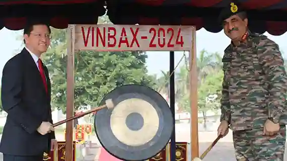 INDIA- VIETNAM JOINT MILITARY EXERCISE VINBAX 2024 COMMENCES AT AMBALA, HARYANA