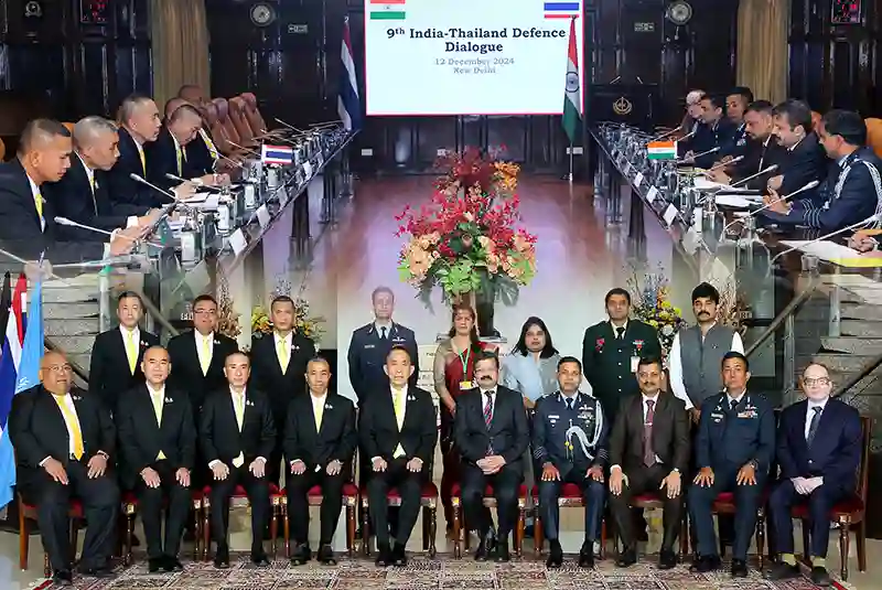 9th India-Thailand Defence Dialogue held in New Delhi to explore new initiatives to further strengthen bilateral defence cooperation