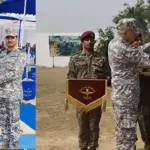 Maroon Beret Ceremonial Parade at Guard Regimental Training Centre Air Force Station Chandigar 