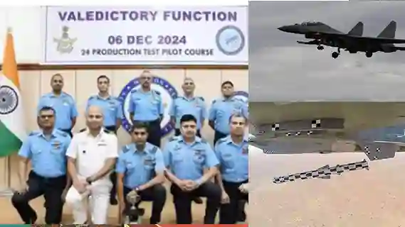 VALEDICTORY FUNCTION 24 PRODUCTION TEST PILOTS COURSE AT AIRCRAFT AND SYSTEMS TESTING ESTABLISHMENT