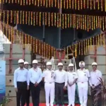 KEEL LAYING OF SIXTH SHIP (BY 528, MAGDALA) OF ASW SWC PROJECT AT CSL, KOCHI