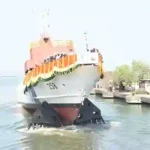 Two Fast Patrol Vessels constructed by GSL for Indian Coast Guard launched in the presence of Secretary (Defence Production) in Goa