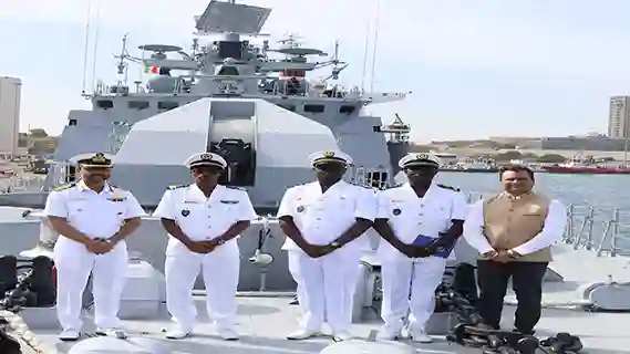 INS TUSHIL ARRIVES AT DAKAR, SENEGAL