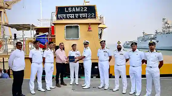 DELIVERY OF YARD 132 (LSAM 22)