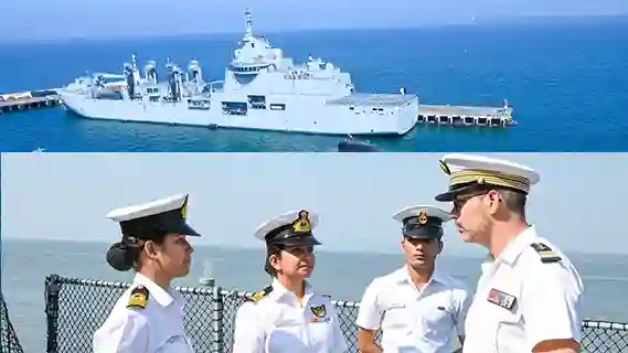 FRENCH CARRIER STRIKE GROUP VISITS INDIA TO STRENGTHEN NAVAL TIES AND ENHANCE INTEROPERABILITY