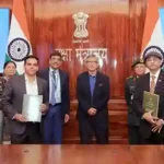 Ministry of Defence signs ₹697.35 Cr contracts with ACE Ltd & JCB India Ltd for procurement of 1868 Rough Terrain Fork Lift Truck for Armed Forces