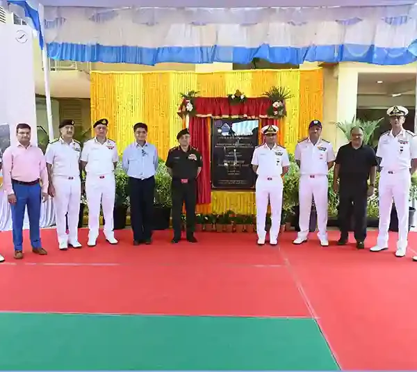 CHIEF OF DEFENCE STAFF INAUGURATES VARIOUS INFRASTRUCTURE AT NAVAL BASE KARWAR