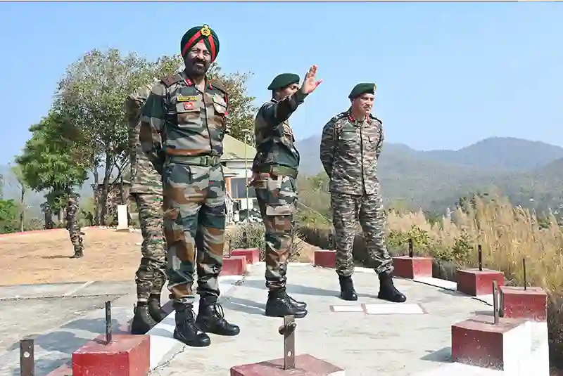 DGMO VISITS MANIPUR FOR AN OVERVIEW OF SECURITY AND BORDER MANAGEMENT