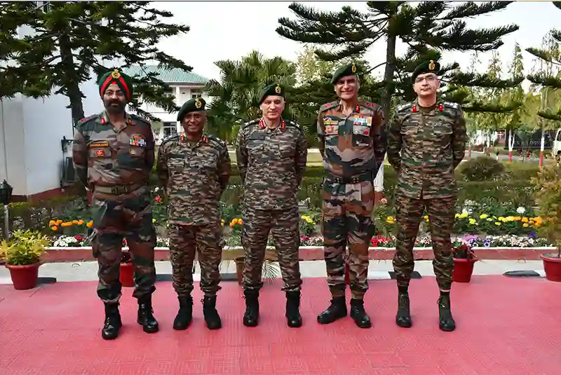 DGMO VISITS MANIPUR FOR AN OVERVIEW OF SECURITY AND BORDER MANAGEMENT