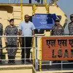 DELIVERY OF EIGHTH MISSILE CUM AMMUNITION (MCA) BARGE, LSAM 11 (YARD 79)