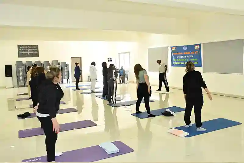 Indian Battalion in UNIFIL Marks International Women's Day with Yoga Session in El Fardis