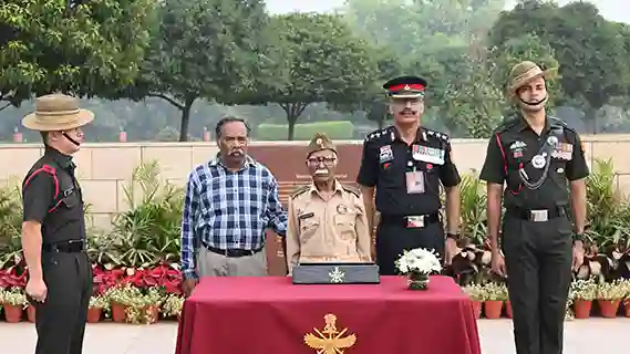 INDIAN ARMY ORGANISES CENTENARY CELEBRATIONS OF AN AZAD HIND FAUJ VETERAN : LT RANGASWAMY MADHAVAN PILLAI