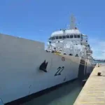 ICGS Saksham makes port call at Antsiranana, Madagascar