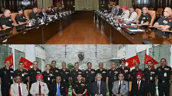 CHIEFS’ CHINTAN: INDIAN ARMY STRENGTHENS COORDINATION WITH FORMER CHIEFS OF THE ARMY STAFF