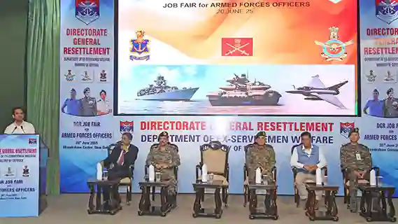 DGR Hosts Job Fair exclusively for Armed Forces Officers in New Delhi