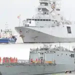MAIDEN VISIT OF EUNAVFOR SHIPS TO INDIA