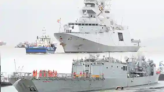 MAIDEN VISIT OF EUNAVFOR SHIPS TO INDIA