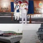 Multi-mission stealth frigates - INS Udaygiri & INS Himgiri - commissioned into Indian Navy in the presence of Raksha Mantri in Vizag