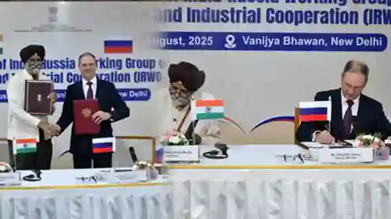 11th Session of India-Russia Working Group on Modernization & Industrial Cooperation held in New Delhi