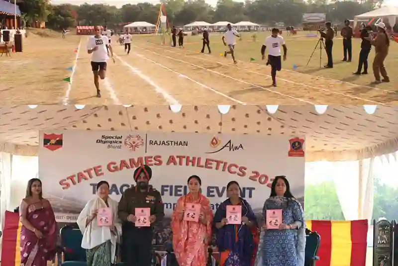 State Games Athletics 2025 for Special Athletes conducted by Sapta Shakti AWWA and Special Olympics Bharat 