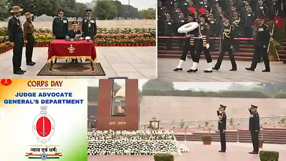 INDIAN ARMY’S JUDGE ADVOCATE GENERAL’S DEPARTMENT CELEBRATED 42ND CORPS DAY