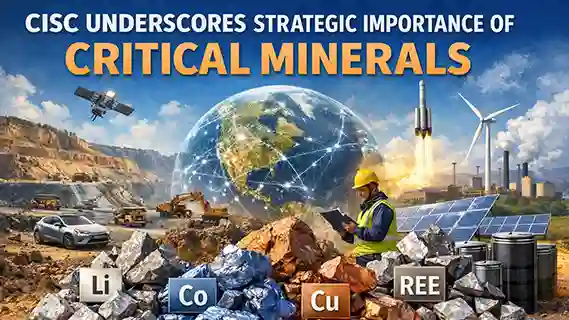 CISC underscores strategic importance of critical minerals for defence preparedness and Viksit Bharat 2047