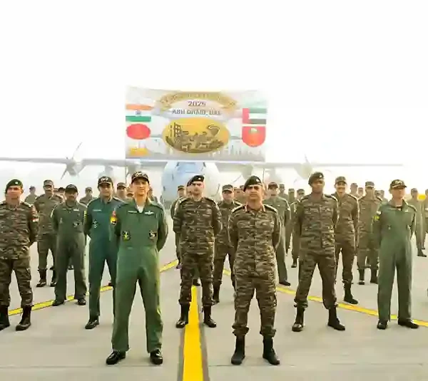 INDIAN ARMY CONTINGENT DEPARTS FOR INDIA-UAE JOINT MILITARY EXERCISE DESERT CYCLONE 2025