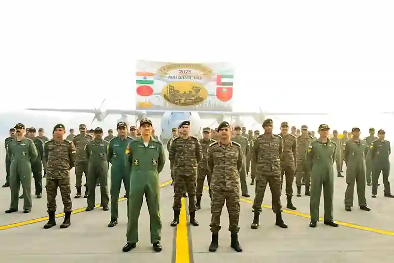 INDIAN ARMY CONTINGENT DEPARTS FOR INDIA-UAE JOINT MILITARY EXERCISE DESERT CYCLONE 2025