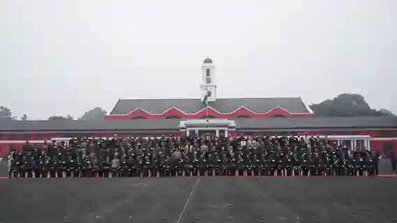 107 REGULAR COURSE OF INDIAN MILITARY ACADEMY COMMEMORATES SILVER JUBILEE