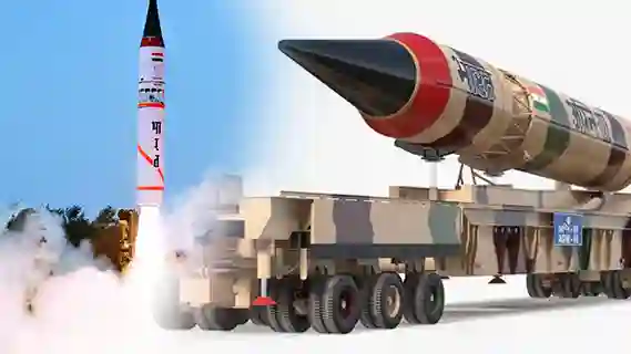 Intermediate Range Ballistic Missile Agni-3 successfully test-fired