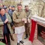 Raksha Rajya Mantri inaugurates Chungthang-Lachen Axis and Taram Chu Bridge in Sikkim
