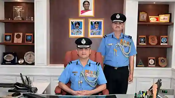 CHANGE OF COMMAND: BASE REPAIR DEPOT, PALAM