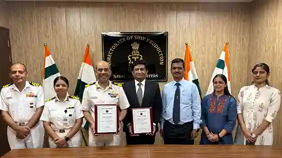 CONTRACT FOR 04 X 500T SELF PROPELLED FUEL BARGES FOR INDIAN NAVY WITH M/S SHOFT SHIPYARD PRIVATE LIMITED, THANE