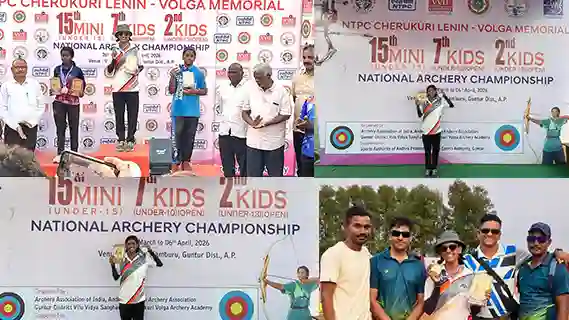 Indian Army Nurtures Young Archers to National Glory at Guntur