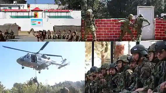 INDIA–JAPAN JOINT EXERCISE DHARMA GUARDIAN IN FULL SWING AT CHAUBATTIA, UTTARAKHAND