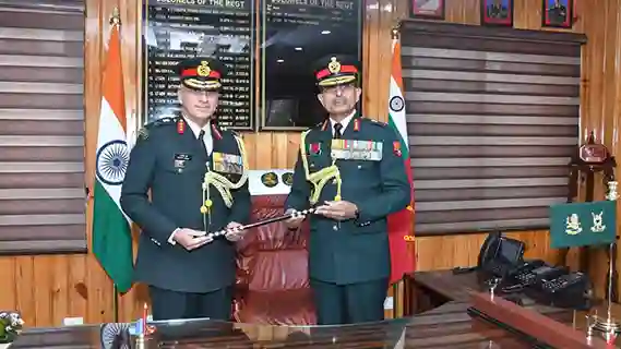 LIEUTENANT GENERAL RAJIV GHAI, DEPUTY CHIEF OF ARMY STAFF (STRATEGY), ASSUMED THE APPOINTMENT OF COLONEL OF THE KUMAON REGIMENT, AND NAGA REGIMENT & KUMAON SCOUTS