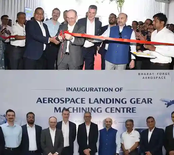 Bharat Forge and Liebherr-Aerospace Launch Advanced Landing Gear Machining Facility in Pune