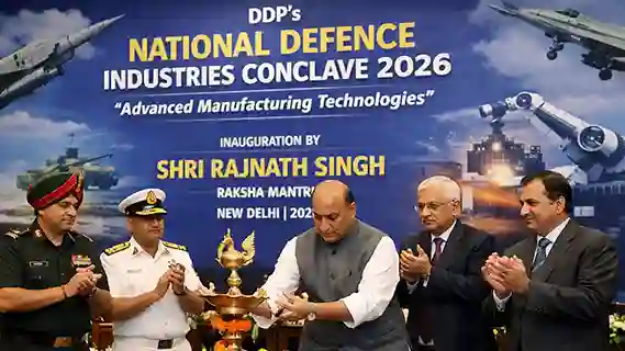 Raksha Mantri to inaugurate DDP’s National Defence Industries Conclave 2026 on Advanced Manufacturing Technologies in New Delhi
